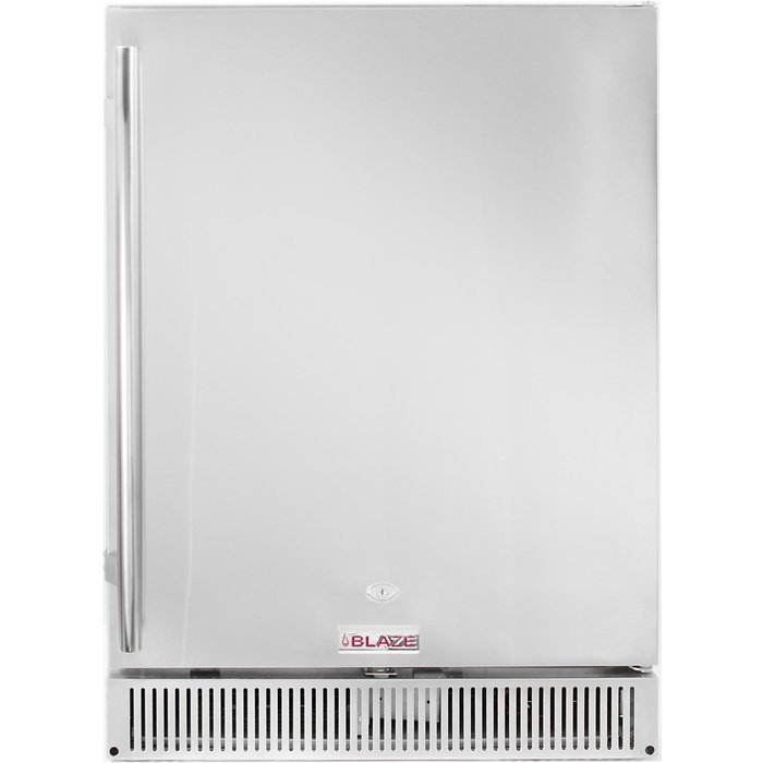 Blaze 24-inch 5.2 Cu. Ft. Outdoor Stainless Steel Compact Refrigerator - Ul Approved - Blz-ssrf-5.0dh N4