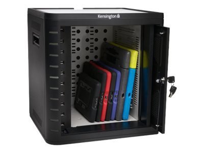 Kensington K67862AM Charge & Sync Cabinet, Universal Tablet - Cabinet unit for 10 tablets... N4