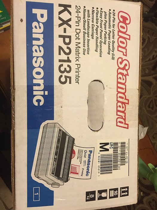 panasonic kx-p2135 24-pin dot matrix printer