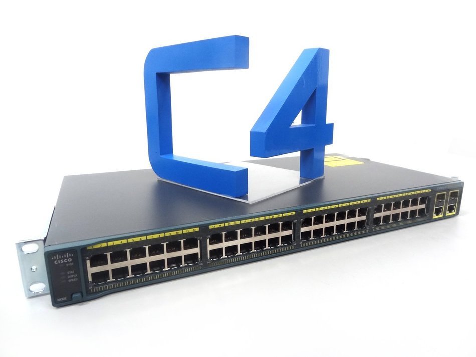 CISCO Cisco Catalyst 2960-48TC Managed Ethernet Switch / WS-C2960+48TC-S /