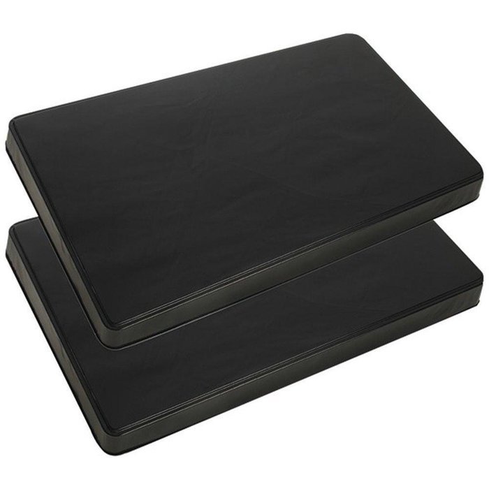 RANGE KLEEN 572 Rectangle Burner Kovers, 2 pk (Black) consumer electronics