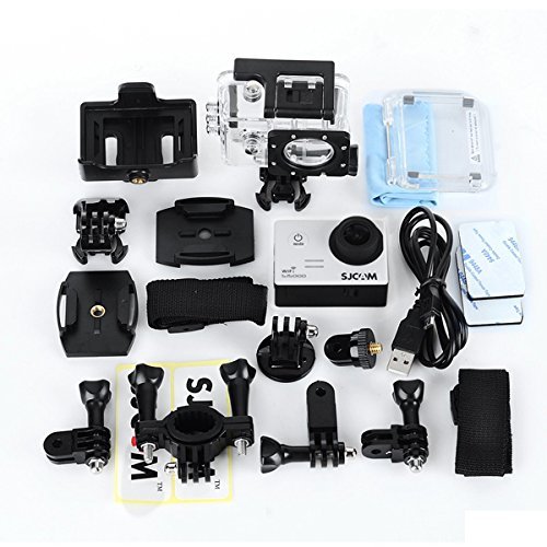 SJCAM SJ5000 WiFi Action HD Camera 14MP Novatek 96655 1080P Waterproof - Wihte N5