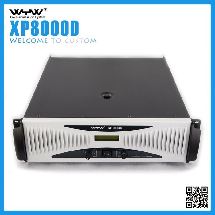XP8000D professional amplifier N4