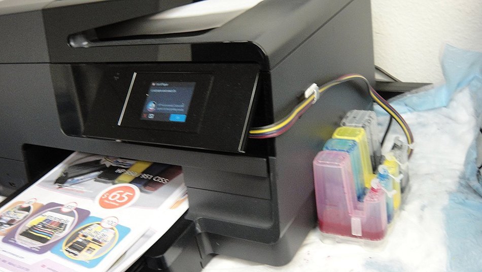 Ekuten&trade; New version HP 950 951 CISS for HP Officejet pro 8610 8615 8620 8625 8630 8640