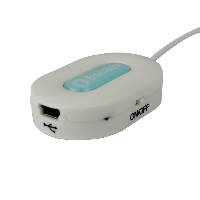 DUFU-Store A2DP Bluetooth 3.0 Music Audio Receiver Radio Speaker Stereo white N2