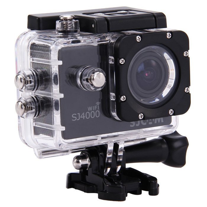 Generic 1080P 12MP 170 Degree Full HD Micro USB 2.0 Wifi SJ4000 Outdoor Sports DVR Cam Action DV Camera (Black) N5