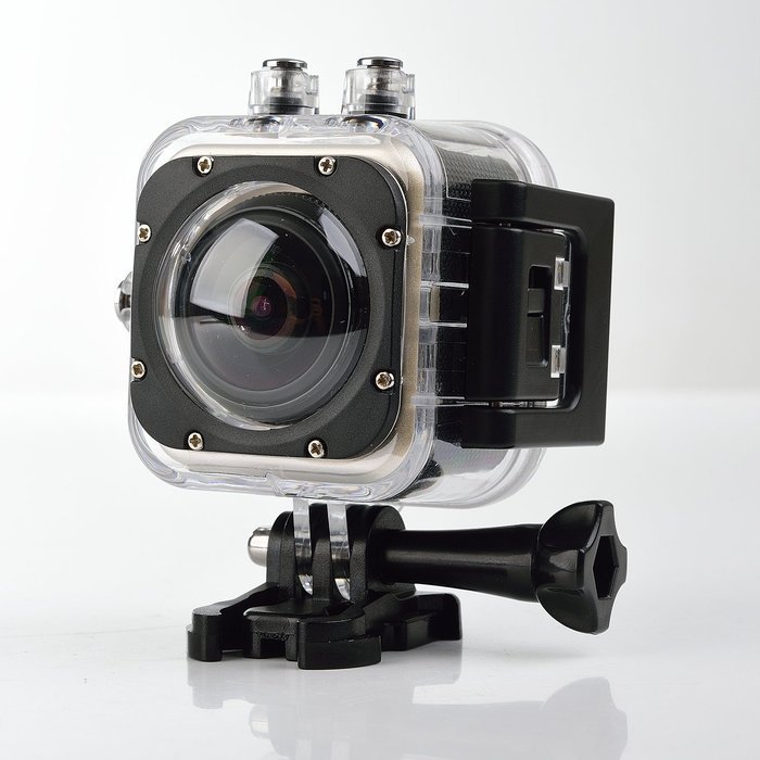 360 Action Camera, POTO 360S Ultra HD 1080P 360degree Panoramic VR Video Sport Camera Mini Camcorders Helmet Cam N7