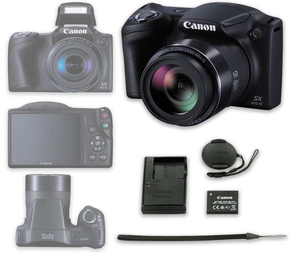Canon PowerShot SX410 IS Digital Camera - International Version N3
