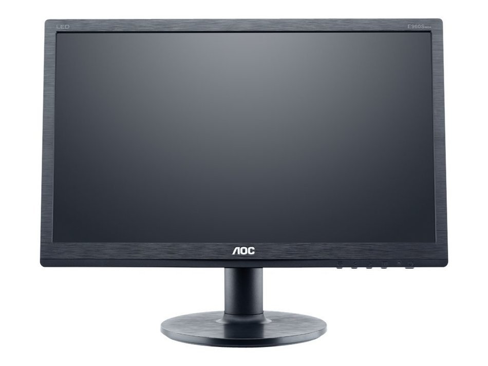 AOC E2060SWDA 19.5'' LED-Backlit LCD Monitor, Black N6