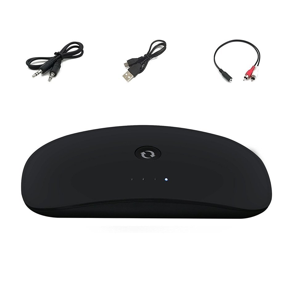 Bluetooth Transmitter/Receiver, OXOQO 2in1 Wireless 3.5mm Audio