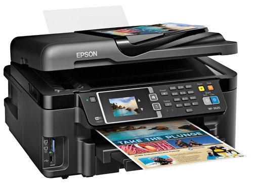 Epson Workforce Wf 3620 Wifi Direct All In One Color Inkjet Printer Copier Scanner N5 Free 6420