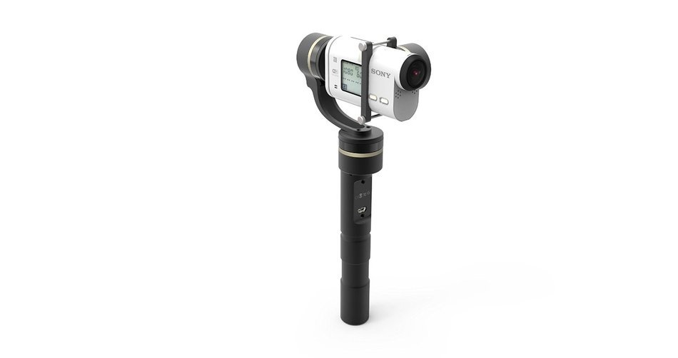 Feiyu WG Lite Single Axis Wearable Gimbal Stabilizer for GoPro Hero 4/3+/3 and Other Cameras with Similar Dimensions... N27