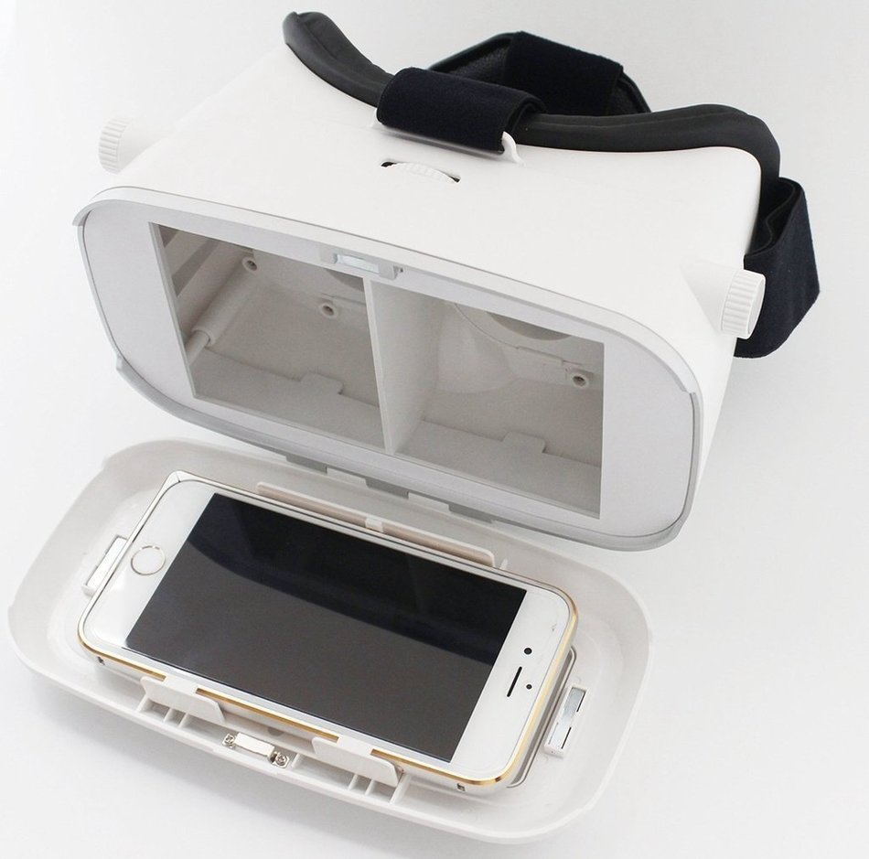 Next SainSonic VR SHINECON Virtual Reality Headset 3D VR Glasses for Android & Apple Smartphones within 6 Inch... N6