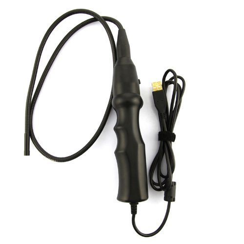 RioRand 7.2mm Lens Snake Pipe USB LED Borescope Endoscope Inspection Video Camera Scope N4