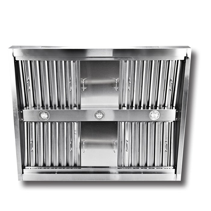 60" 1200 CFM Ducted Island Range Hood N2