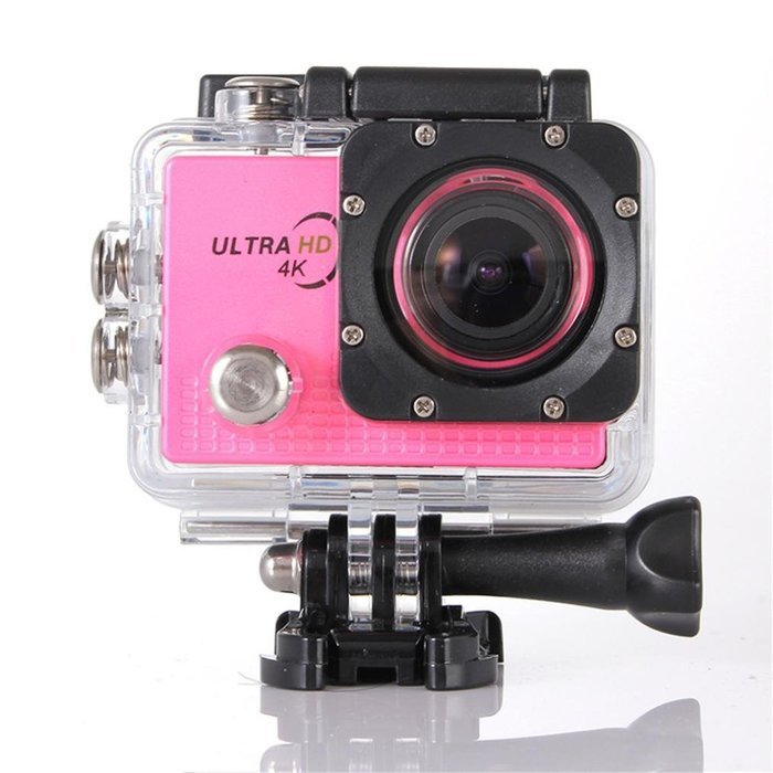 Boddenly Pro5000 HD Wifi 2.0LTPS 170&deg; Wide Angle Lens Sports Action Camera Kit (Red+WiFi) N2