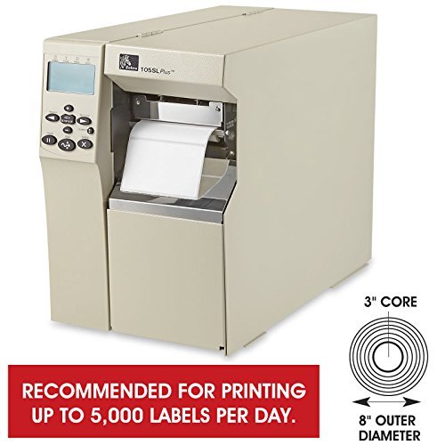 Zebra 105sl Plus Printer With Internal Rewind Free Image Download 9909