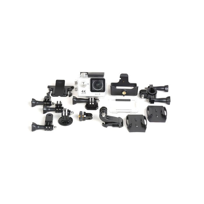 Delvcam DELV-SPORTSCAM4K 4K UHD Action Sports POV Camera with Wi-Fi and 2-inch Screen N2