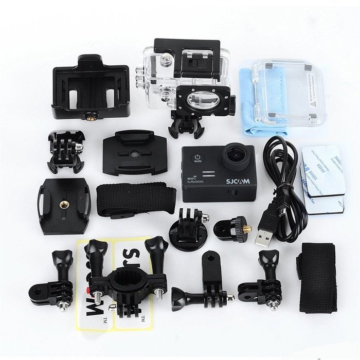 SJCAM SJ5000 WIFI Sports Camera 2 Inch Screen 1080P Video Camcorder Waterproof HD 14MP Action Camera Black N7