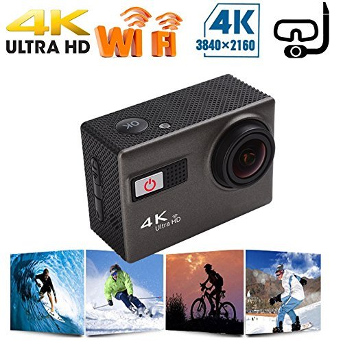 Boblov F68 Wifi Ultra HD 4K 2.0 Screen NOVATEK NT96660+SONY IMX117 Sensor 70-170 Degrees Adjustable Waterproof... N7