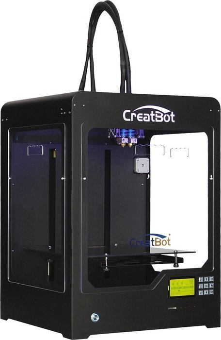CreatBot DX --- Professional Grade 3D Printer --- Dual Extruders, Semi-Enclosed, Heated Bed, Solid Steel Construction.