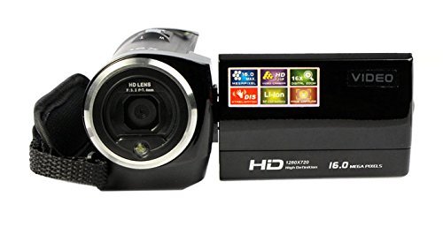 Hotkey&reg; New 2.7" TFT LCD 16MP HD 720P Digital Video Recorder Camera 16x Digital ZOOM DV Black N2
