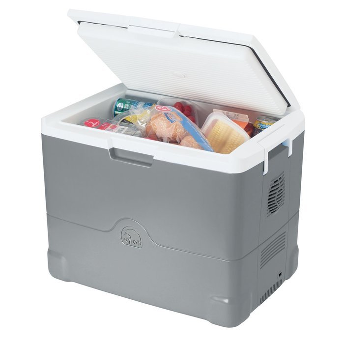 Igloo 40375 Iceless 40-Quart with 110-volt Converter Coolers, Silver