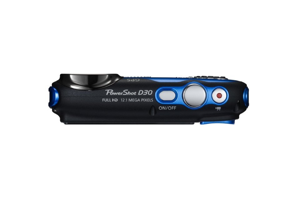 Canon PowerShot D30 Waterproof Digital Camera, Blue N7