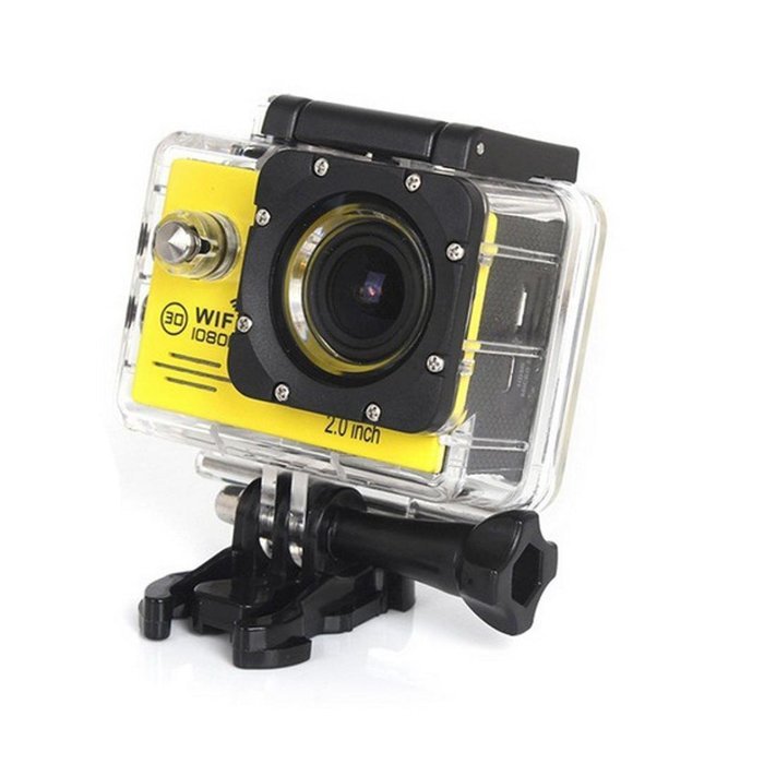Womail SJ7000 WIFI 1080P Full HD DV Sports Recorder Car Waterproof Action Camera Camcorder Yellow N2