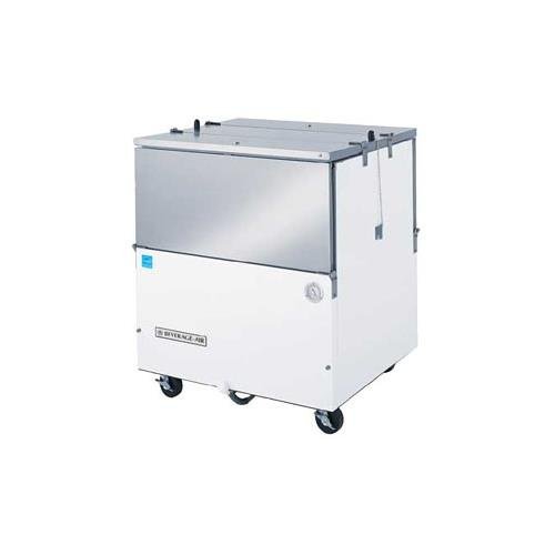Beverage-Air 34" White School Milk Cooler with 4" Casters
