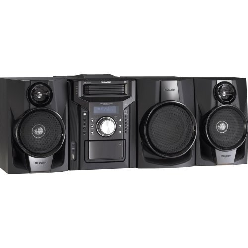 Sharp Cd-Dhs1050p - Mini System With Iphone / Ipod Cradle - Black "Product Type: Audio/Video/Home Theater & Compact...