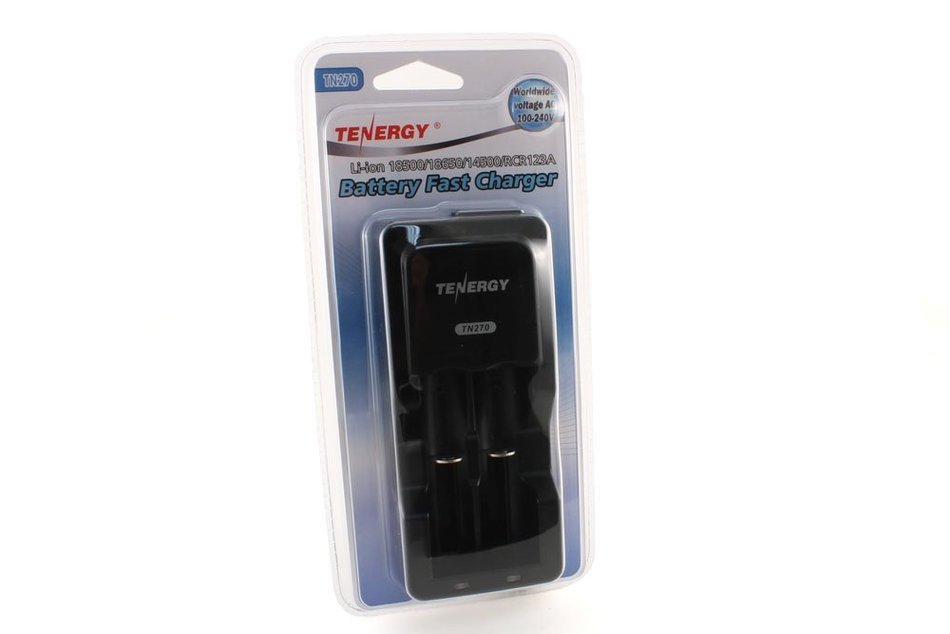 Tenergy TN270 Li-ion 18500/18650/14500 Fast Battery Charger N6