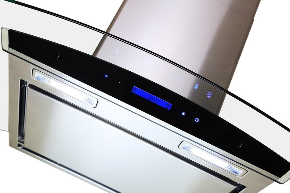 GOLDEN VANTAGE 36" GV198KZ4-36 European Style Wall Mount Stainless Steel Range Hood Vent Touch Panel Control Unique... N3