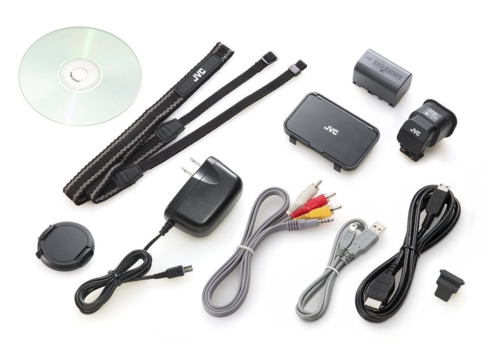 JVC Kenwood JVC EVERIO Hi-Vision Memory Movie Camcorder Black GC-P100-B - International Version (No Warranty) N7