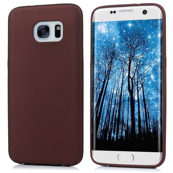 Badalink Galaxy S7 Edge Case Soft TPU Rubber Skin Bumper Case Shockproof Flexible Easy Grip Smooth Touch Slip... N11