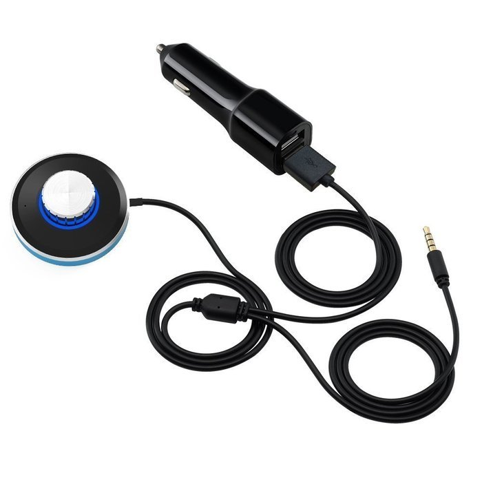 YETOR Bluetooth 4.1 Receiver, BT Adapter & Hands-Free Car Kits, Mini Wireless Music Adapter for Home/Car Audio... N21