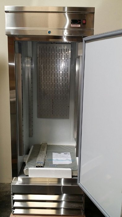 29" Upright Stainless Steel Single 1 Door Commercial Freezer, CFD-1FF, 23 Cubic Feet, for Restaurant