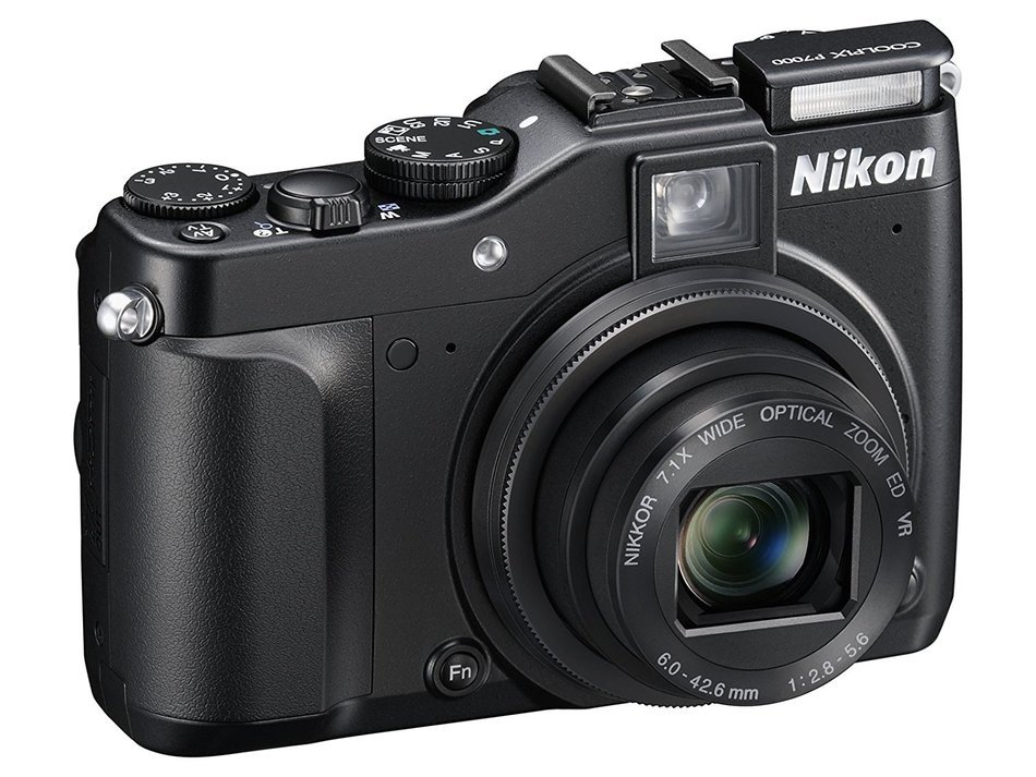 Nikon Digital Camera COOLPIX P7000 (Black) 10.1MP 7.1x Optical Zoom Wide angle28mm 3.0-inch Display 1/1.7-inch... N5