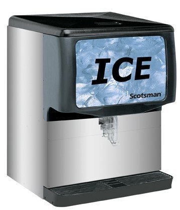 Scotsman ID250B 250 Lb 30" Wide Ice Dispenser w/ Adapter KBT44