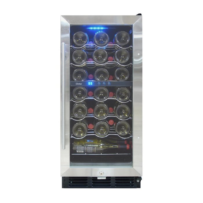 Vinotemp 32-Bottle Wine Cooler with Interior Display N2