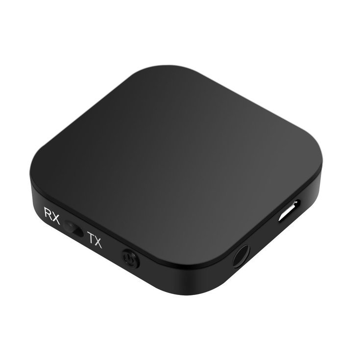 Soonbuy Bluetooth 4.1 Audio Adapter 2-In-1 Transmitter and Receiver,APTX Low Latency,2 Devices Simultaneously,... N6