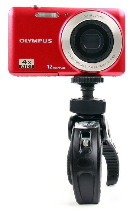 Premium Quality Pole / Bar / Handlebar Tri-Clamp Mount for Digital Cameras | Action Cams | Smartphones - by DURAGADGET N5