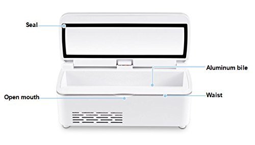SSS/S1 Portable insulin Cooler Box Drug small refrigerator Refrigerated Box Drug Reefer Car refrigerator (Model... N3