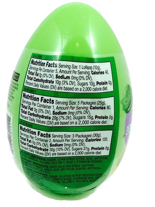 Teenage Mutant Ninja Turtles Egg Shaped Filled with Candy N4