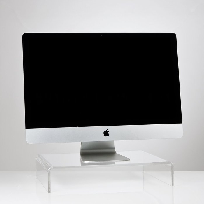 BESTLIFE Acrylic Monitor Riser with Keyboard Storage, Holds up to 50 Pounds, L19.69" xW7.87... N3