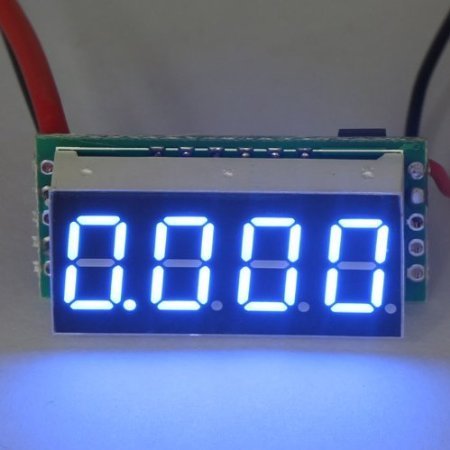 RioRand DC 10A Digital Ammeter Build-in Shunt Amp Gauge Ampere Panel Meters Measuring Current Directly N2