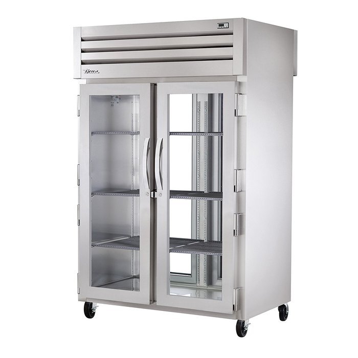 Pass-Thru Refrigerator 2 Section True Refrigeration STA2RPT-2G-2G (Each)