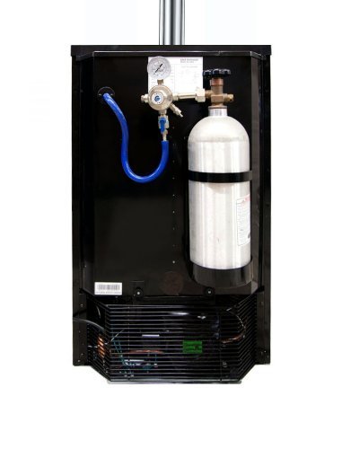 Kegco ICK19B-1 Javarator Cold-Brew Coffee Dispenser - Black N5