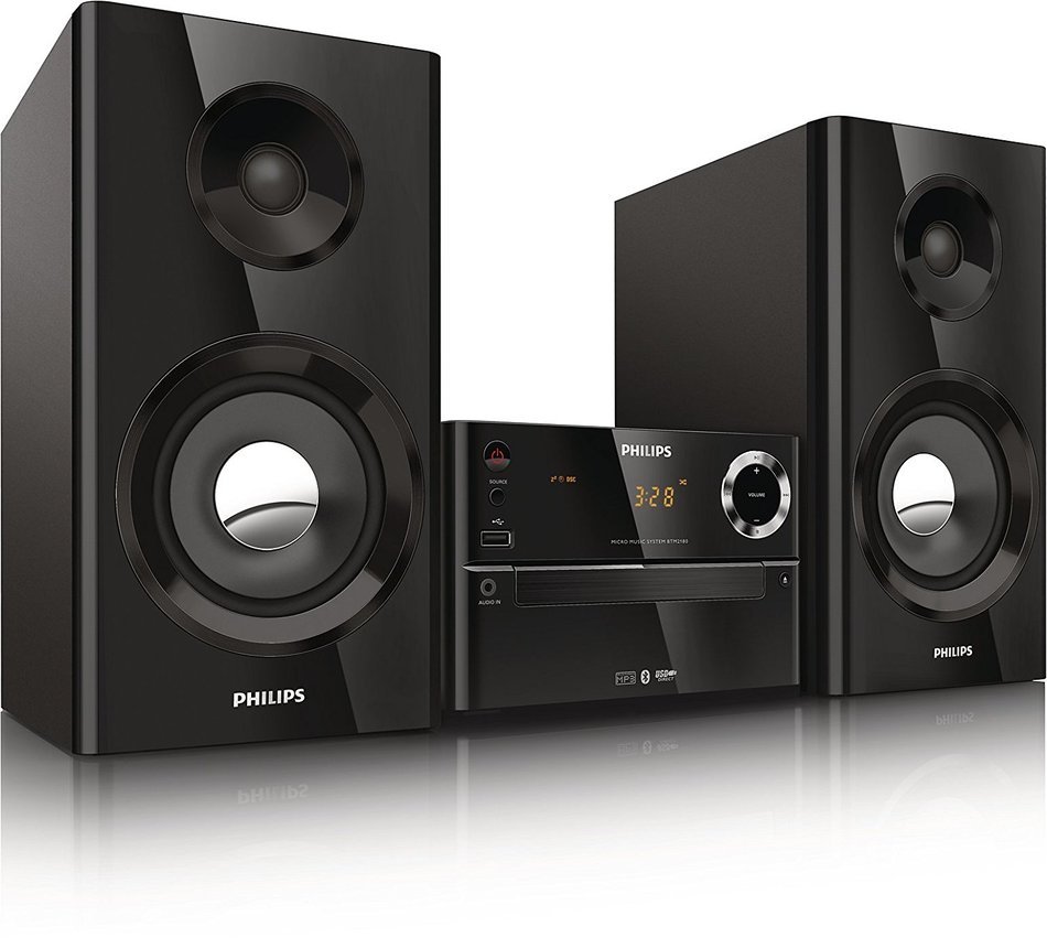 Philips BTM2180/37 Micro Music System (Black) (Discontinued by Manufacturer) N4
