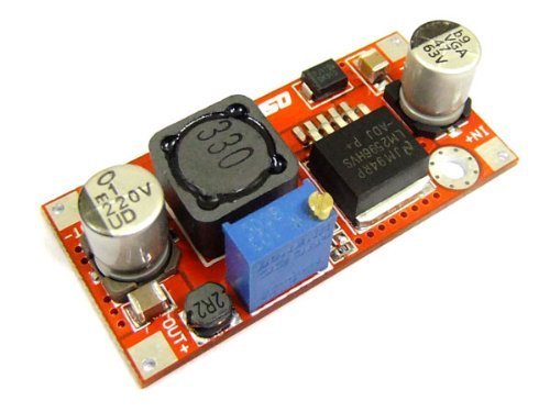 RioRand Adjustable LM2596HV DC Buck Converter Power Regulator 4.5-55V to 1.25-30V Voltage Step Down N3